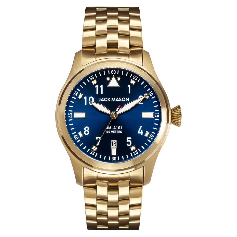Jack Mason Men's Aviation Bracelet Watch, 42mm
